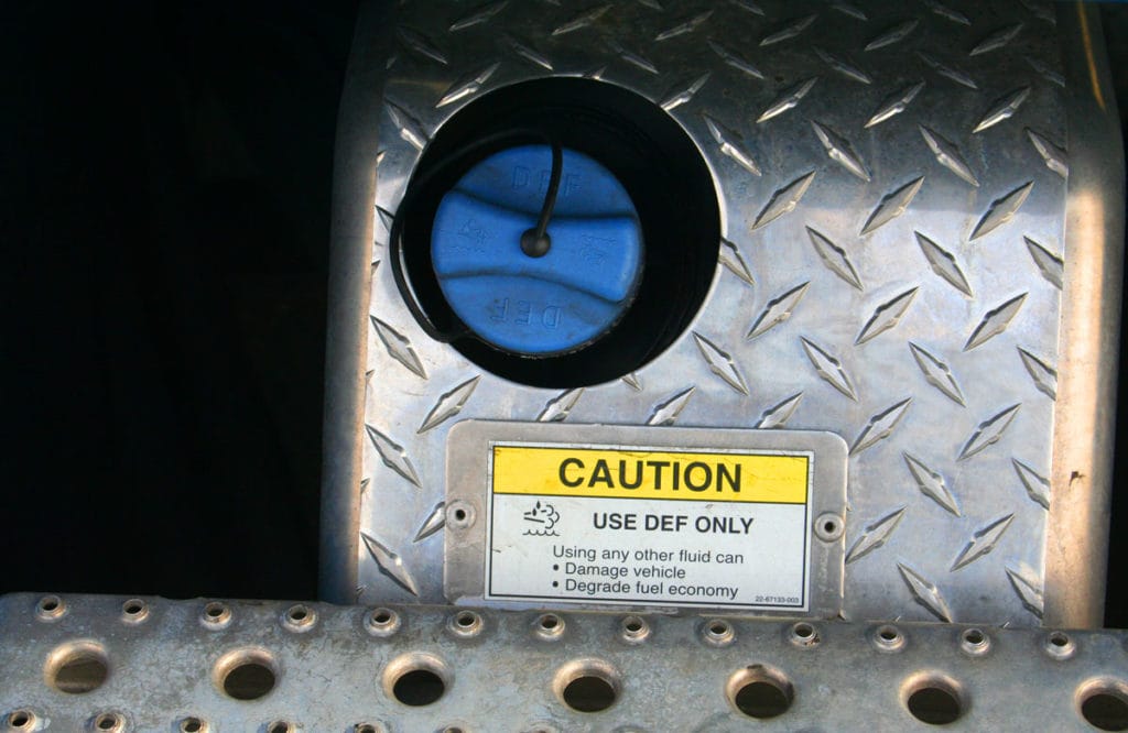 Diesel Exhaust Fluid Use